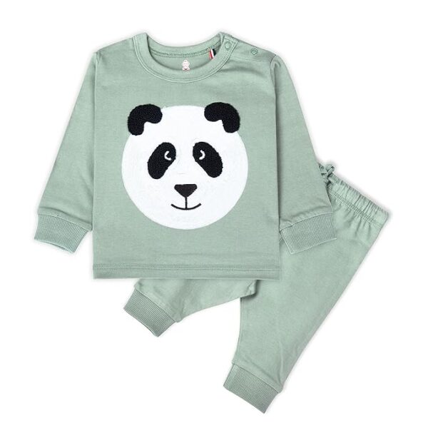 Real Basics Unisex Cotton Fleece Full Sleeve Track Suit for Boys & Girls